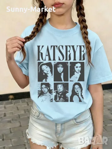 Детска тениска KATSEYE K POP BTS детски тениски, снимка 8 - Детски тениски и потници - 55746456