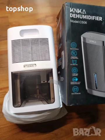 НОВ влагоуловител / изсушител KNKA 2.8 ЛИТРА / 95 унции, 1000 кв. фута, ТИХ..., снимка 8 - Влагоабсорбатори и влагоуловители - 50511332