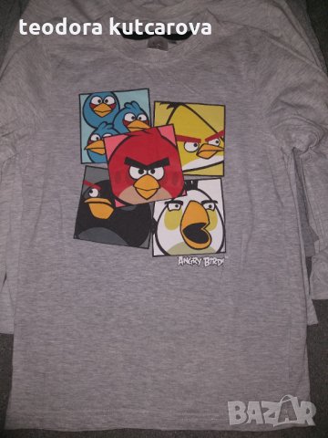 4 тънки блузи с дълъг ръкав, едната с качулка, снимка 3 - Детски Блузи и туники - 34068385