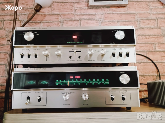 ⏯️Клип. Sherwood S9400 & S2400 extremely rare!!, снимка 4 - Ресийвъри, усилватели, смесителни пултове - 52510007