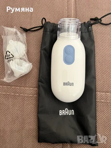 Аспиратор за нос Braun, Електрически, снимка 3 - Медицинска апаратура - 56206282