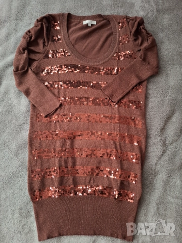 Дамска туника с паети S/М