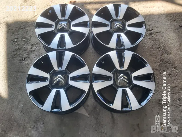 4 броя алуминиеви джанти за Citroen C3 Aircross 16, снимка 2 - Гуми и джанти - 49772637