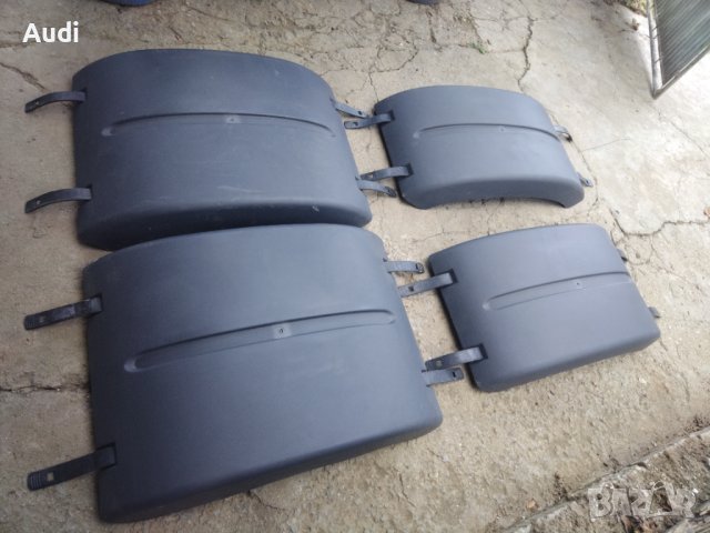 ЧИСТО НОВИ! Комплект 4 броя предни и задни  подкалници средна част за камион MAN TGA