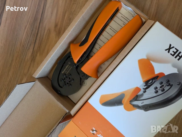 Weidmülller - PZ 10 HEX - MADE IN GERMANY - ЧИСТО НОВИ - ТОП - PROFI Кримпклещи 0,14 - 10 mm²  !!!!!, снимка 2 - Клещи - 54102401