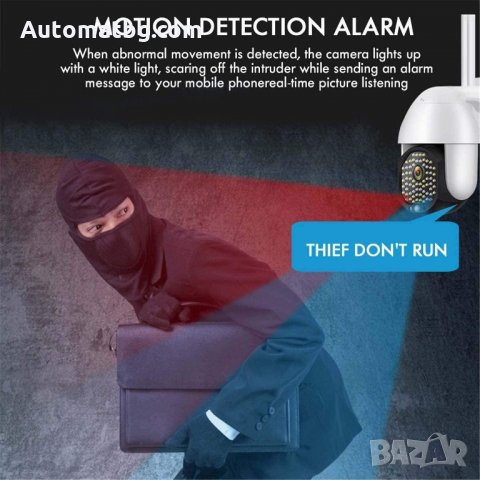 Wifi / IP Смарт камера за Външна употреба Automat,2MP- 68LED, Full Hd, снимка 3 - IP камери - 30381473