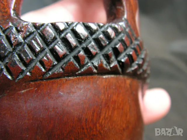 Дърворезба -  африканска женска глава с гривна от абанос  за подарък, снимка 10 - Други ценни предмети - 48201565