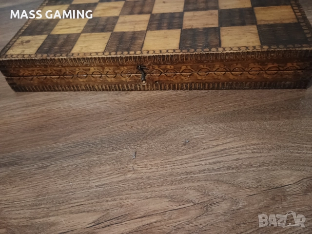 СТАР ПИРОГРАФИРАН ШАХ , снимка 2 - Шах и табла - 52909047