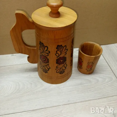 Кана и чаша от соца, снимка 4 - Чаши - 47654112