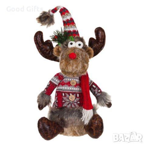 Коледно еленче, седящо, 39см