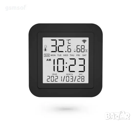 Смарт WiFi дистанционно със сензор температура и влажност TUYA / Smartlife, снимка 7 - Друга електроника - 47714461