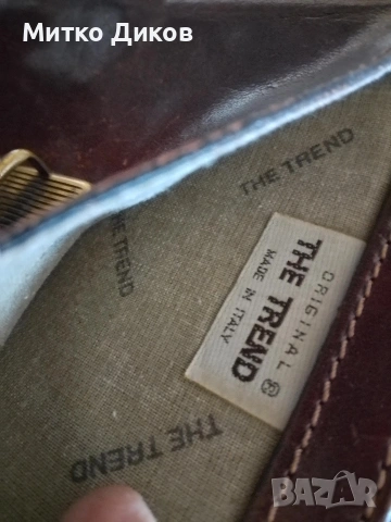 Чанта маркова на The Trend като нова естествена кожа 25, снимка 5 - Чанти - 53901452