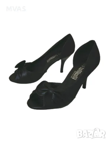 Нови официални черни обувки на среден ток 37 размер