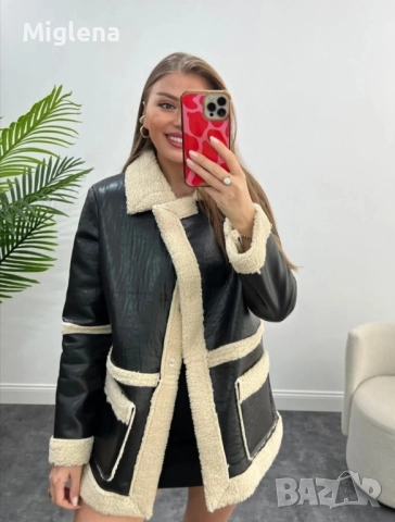 Дамско яке с каракул , снимка 5 - Палта, манта - 51892734