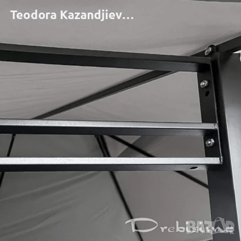 Шатра MUHLER  – Просторна, стабилна и стилна защита за вашето открито пространство, снимка 3 - Градински мебели, декорация  - 50696857