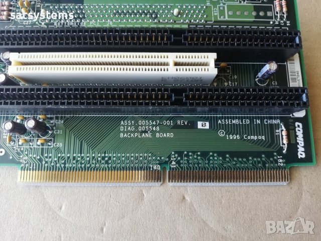 COMPAQ 005547-001 Backplane Riser Board Rev B 3 ISA 3 PCI , снимка 7 - Други - 36752678