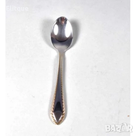 Комплект прибори за хранене Bohmann, Неръждаема стомана, 24 бр., Инокс със златист кант, снимка 2 - Прибори за хранене, готвене и сервиране - 52897526