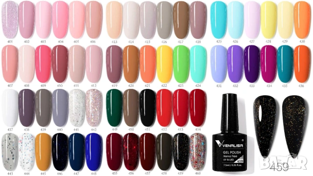 Venalisa VIP1 UV LED гел лак, снимка 15 - Продукти за маникюр - 22081982