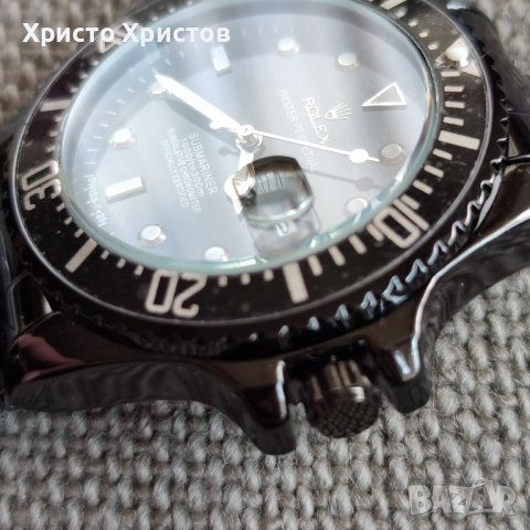 Новогодишна промоция!Мъжки луксозен часовник Rolex Submariner , снимка 4 - Мъжки - 41513222