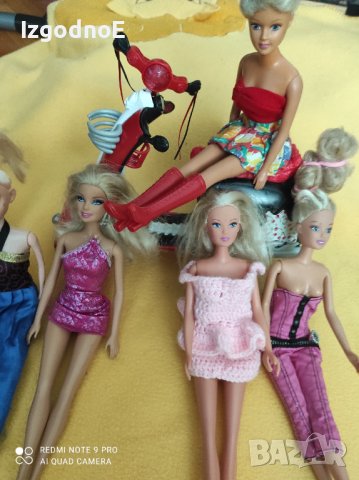 Лот Кукли Барби и мотор Барби , снимка 3 - Кукли - 40016687