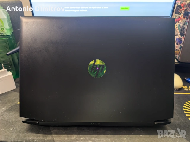 Лаптоп HP Pavilion 16 i7 10750H 16GB RTX 2060 6GB, снимка 2 - Лаптопи за дома - 54120541