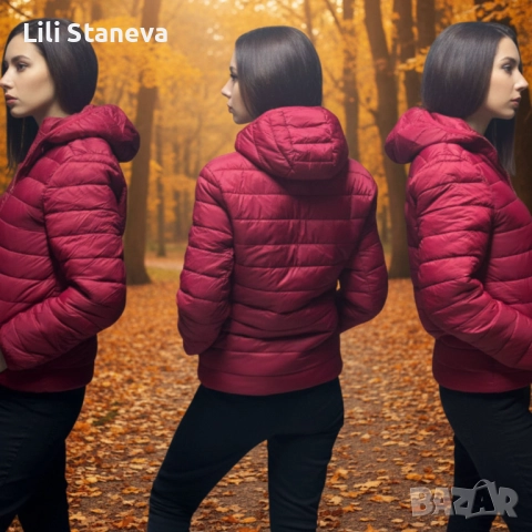 Топло капитонирано яке – практично, стилно и удобно всеки ден. BENETHON. , снимка 4 - Якета - 51858589