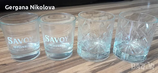 Стъклени чаши за вода и алкохол , снимка 10 - Чаши - 55835422