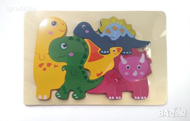 8 модела дървени пъзели на животни , снимка 8 - Образователни игри - 42862928