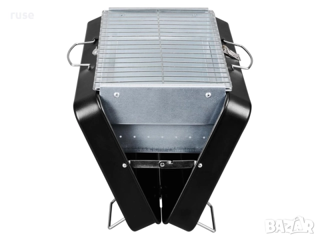 НОВИ! Барбекю грил-куфар на дървни въглища преносима къмпинг скара, снимка 3 - Барбекюта - 51694796