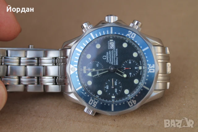 Мъжки часовник ''Omega Seamaster Professional 300 m'' , снимка 2 - Мъжки - 51378607