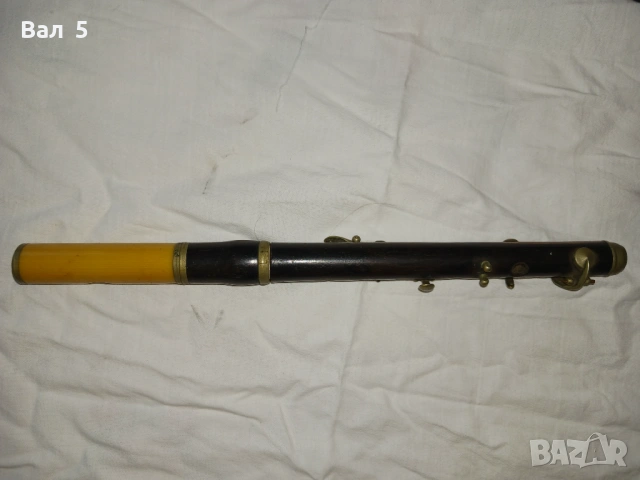 Много стара пиколо флейта, снимка 7 - Духови инструменти - 53246107