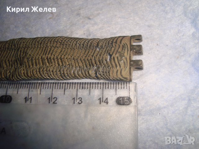 17 Век ВЪЗРОЖДЕНСКА СРЕБЪРНА САЧАНЕНА ГРИВНА КУЮМДЖИСКА ИЗРАБОТКА РЯДКА СТАРИННА ПЛЕТКА 28571 , снимка 12 - Антикварни и старинни предмети - 37170841