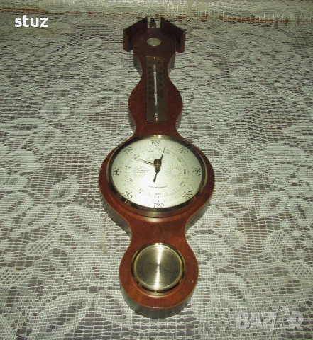 Троен уред за стена, барометър, влагомер и термометър, снимка 3 - Други - 54154964