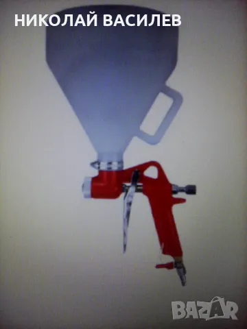 Пистолет   за  нанасяне  на  мазилки / Шприц / боядисване  с  3  и  4  дюзи   ., снимка 8 - Железария - 47879343