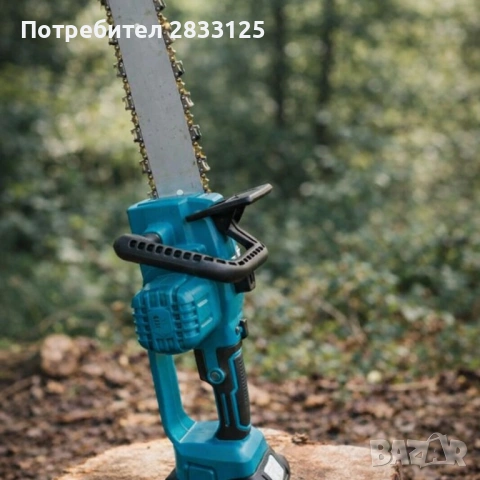 Комплект акумулаторна резачка 30см с маслен филтър и дисплей 36V8A, снимка 4 - Градински инструменти - 53879137