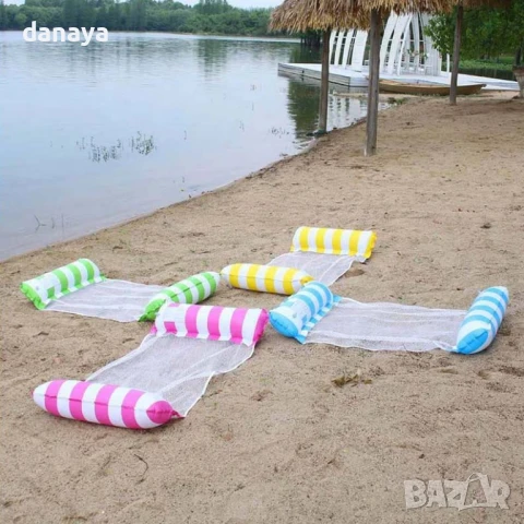 2859 Надуваем воден хамак за море басейн, снимка 9 - Надуваеми легла - 50545522