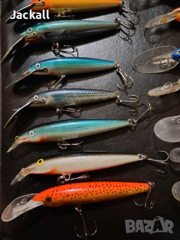 Воблер Rapala Magnum,Barra, Tail Dancer, Risto Rap, Shad Rap, Storm deep, DAM Eff щука,сом, бяла, снимка 3 - Стръв и захранки - 52903548