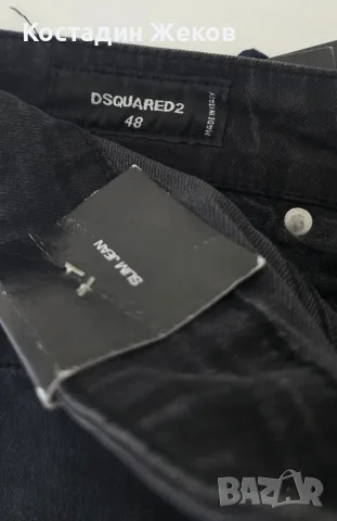  Нови със етикет. Дънки оригинални DSQUARED2 , снимка 7 - Дънки - 56380911