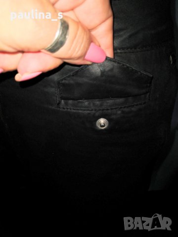 Дизайнерски панталон с кожен ефект "Kello"® / голям размер , снимка 10 - Панталони - 15475101