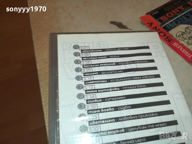 PAYNER HIT VIDEO 4-ORIGINAL VHS VIDEO TAPE 2508251522, снимка 16 - Други музикални жанрове - 51484044