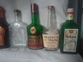 Големи стъклени бутилки от алкохол различни видове за колекция, снимка 2