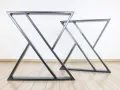 Метални крака за маса, трапезна маса, холна маса, бюро, снимка 7