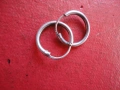 Сребърни обеци обици 925 , снимка 4