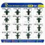Комплект автомобилни копки за облицовки 620 броя, снимка 2
