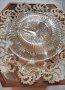 Винтидж ордьовърни чинии от оловен кристал, снимка 4