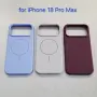 iPhone 18 Pro Max гръб MagSafe сив, бордо, светло син, снимка 1