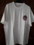 Мъжка лятна бяла фланелка с лого, снимка 1 - Тениски - 29607741