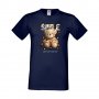 Мъжка тениска bear SMILE Мече,Меченце,Животно, Играчка,Изненада,Подарък,Повод,, снимка 3
