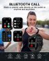 Нов Смарт часовник за мъже жени 1.83инча Android iPhone Подарък, снимка 4