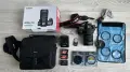 Canon EOS 70D с обектив EFS 18-135mm IS STM и аксесоари, снимка 2